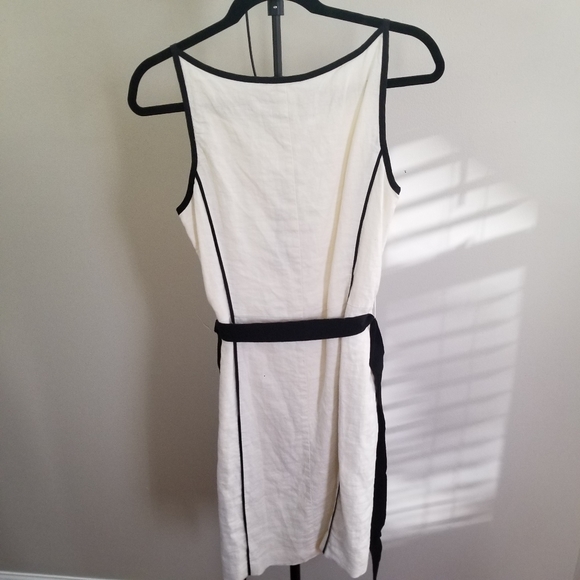 Women's Knee Length Dress 100% Linen NWT - Picture 3 of 3